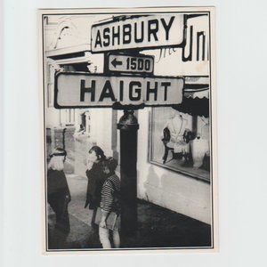 Vintage "Haight–Ashbury" Postcard--unused--